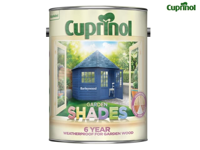 Cuprinol Garden Shades 5L Barleywood Wood Protector for Sheds and Fences