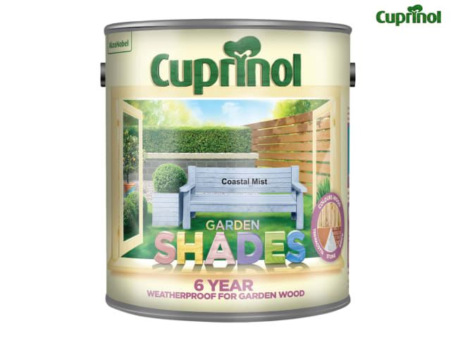 Cuprinol Garden Shades 2.5L Coastal Mist - Weather Protection for Wood & Stone