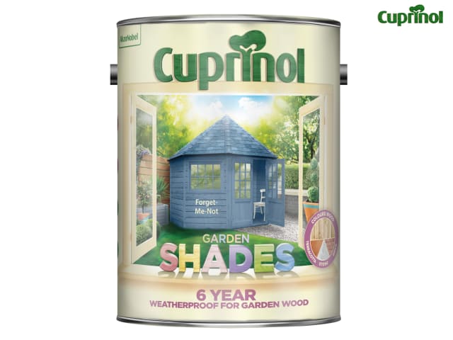 Cuprinol Garden Shades Forget Me Not 5L Weatherproof Wood Paint for Garden