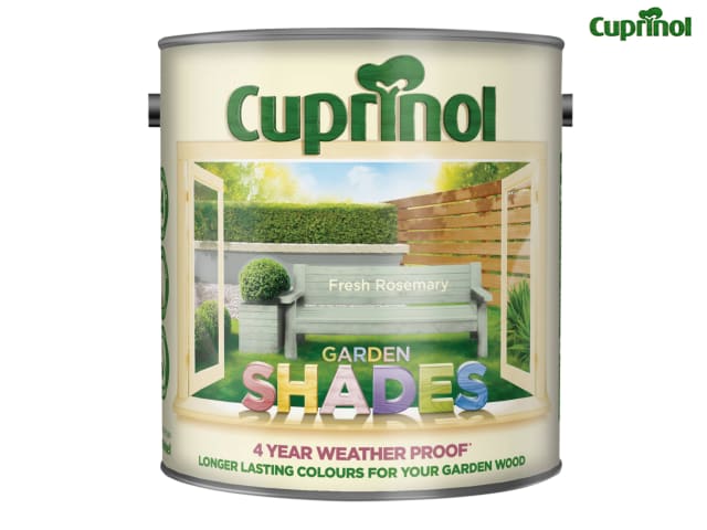 Cuprinol Garden Shades Fresh Rosemary 2.5L Wood Paint Weather Protection