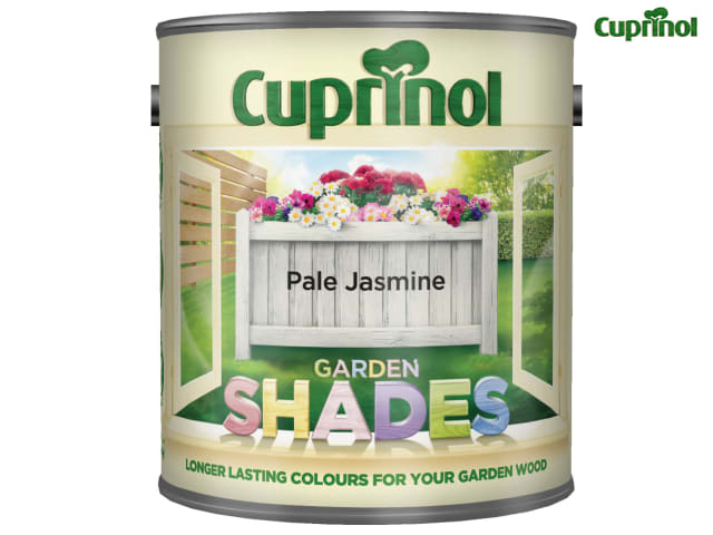 Cuprinol Garden Shades 1L Pale Jasmine Wood Paint for Sheds and Fences