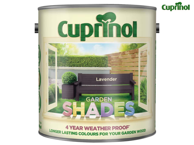 Cuprinol Garden Shades Lavender 2.5L Water-Based Wood Protection Paint