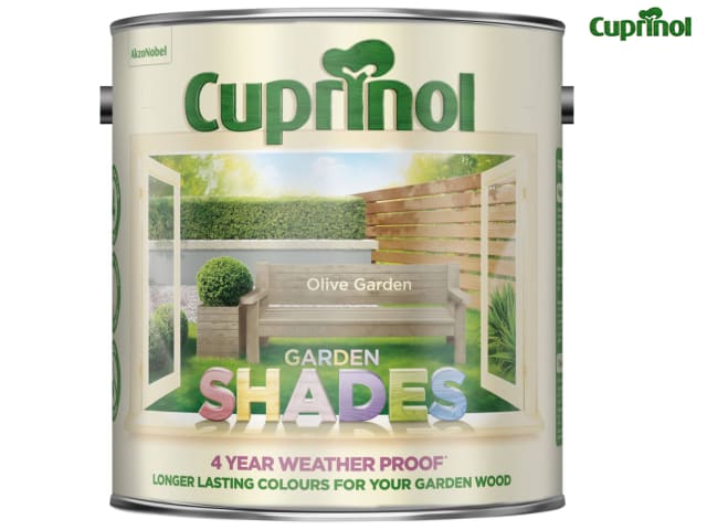 Cuprinol Garden Shades 2.5L Olive Garden Wood Paint for Sheds and Fences