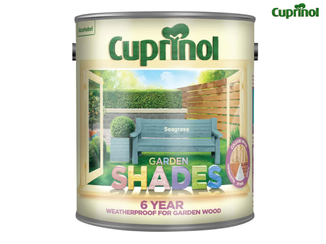 Cuprinol Garden Shades Seagrass 2.5L - Weather Protection for Garden Wood