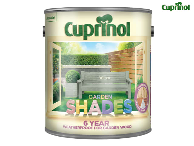 Cuprinol Garden Shades Willow 2.5L Water-Based Wood Protector for Garden Use