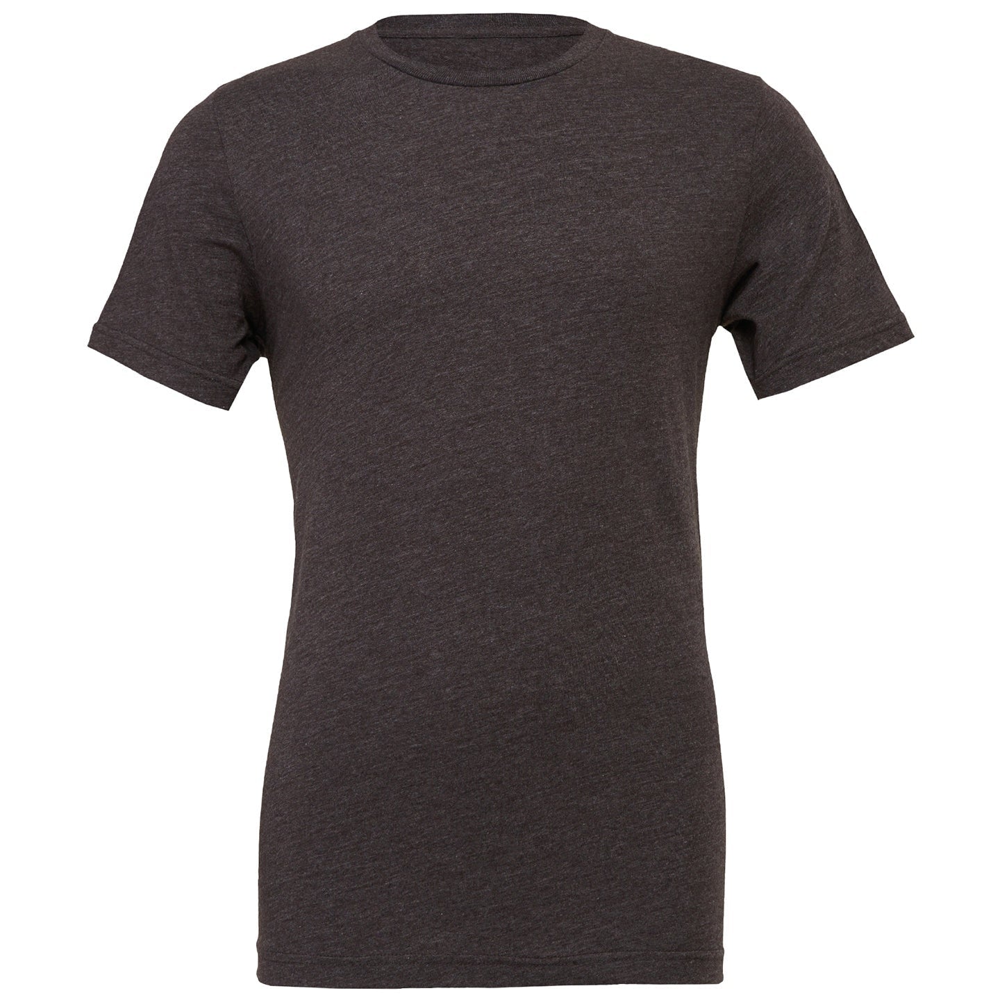 Bella Canvas Unisex Dark Grey Heather Short Sleeve T-Shirt Airlume Cotton