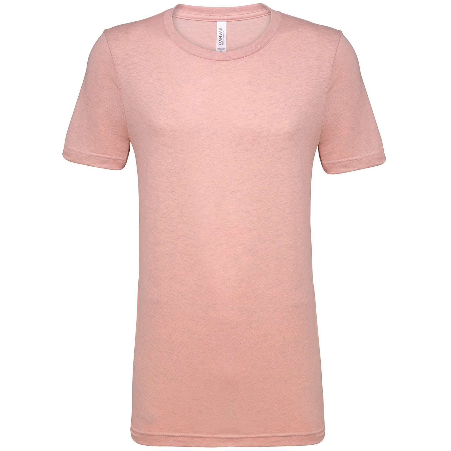 Bella Canvas Unisex Heather CVC Short Sleeve T-Shirt Heather Prism Peach