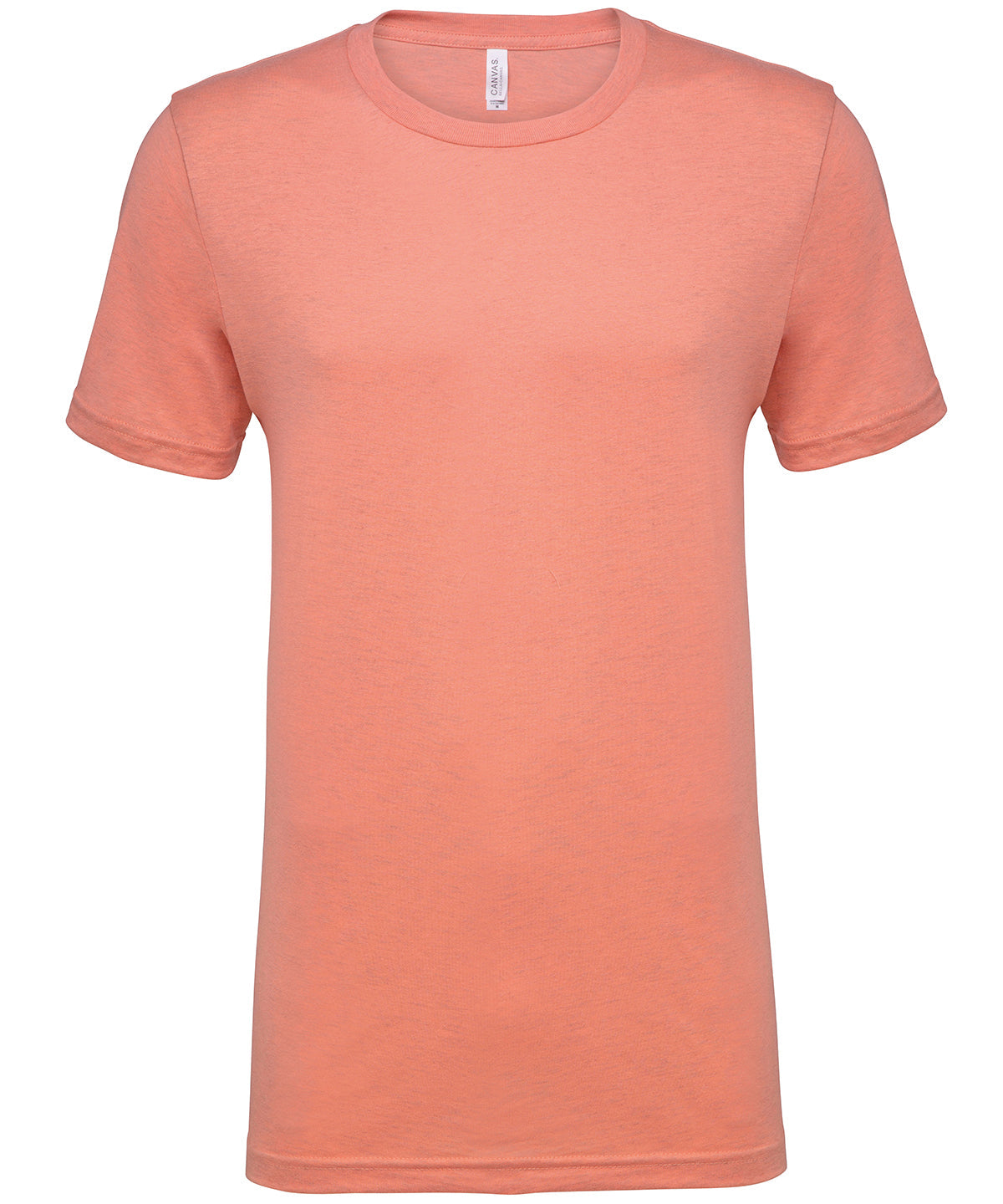 Bella Canvas Unisex Heather CVC Short Sleeve T-Shirt Heather Prism Sunset