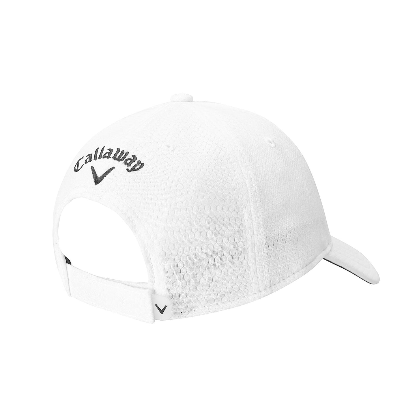 Callaway Men's Front Crested Cap Adjustable Moisture-Wicking Performance Fabric