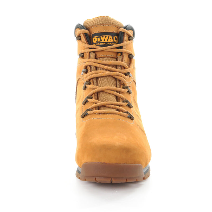 DeWalt Carlisle 6 Eyelet Nubuck Safety Boots Steel Toe Rubber Outsole Comfort