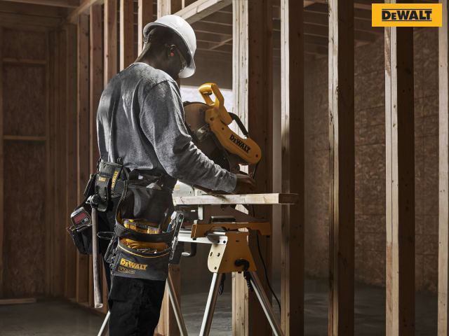 DEWALT DWST40603 Pro Tool Rig with Pouches and Padded Belt for Easy Access