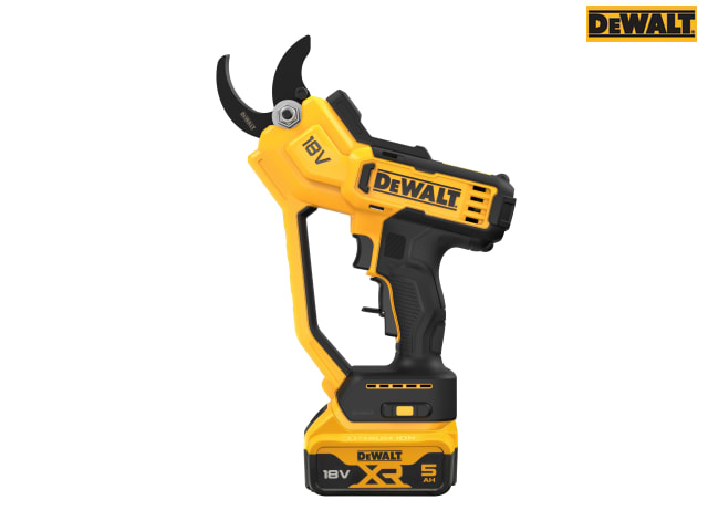 DEWALT DCMPP568P1 XR 18V Pruner with 5.0Ah Battery and Charger, 38mm Cut
