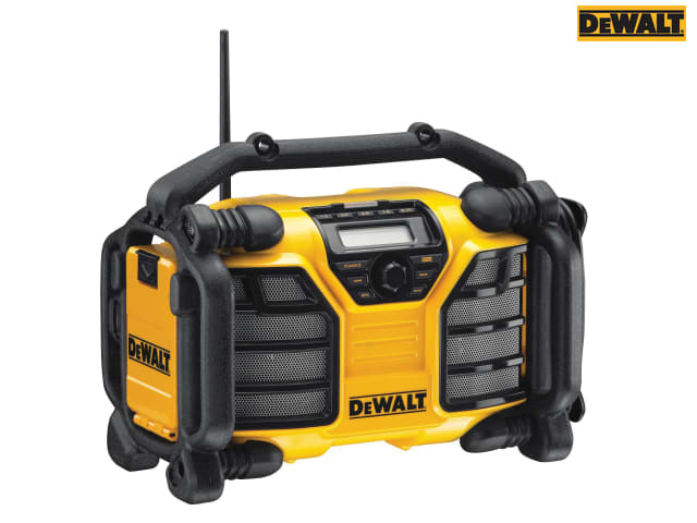 DEWALT DCR017 DAB Radio & Charger 240V Li-ion Bare Unit with USB & Aux Port
