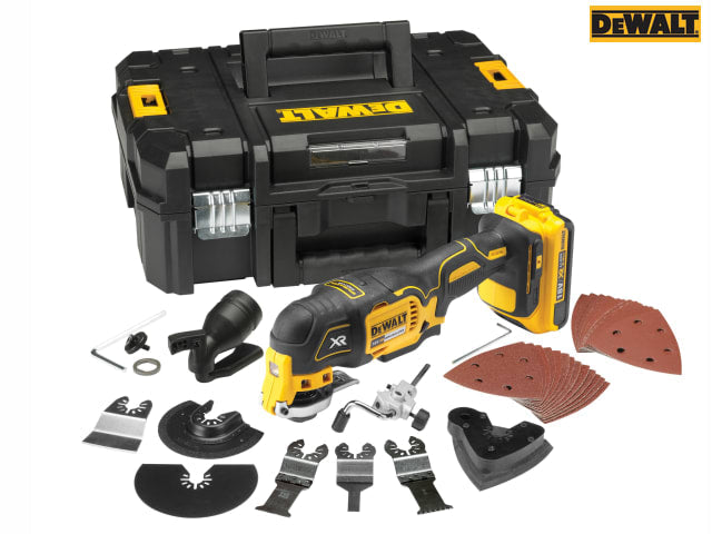 DEWALT DCS355D1 XR Brushless Oscillating Multi-Tool 18V with 2.0Ah Battery