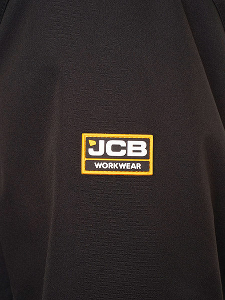 Beeswift JCB Trade Hybrid Padded Jacket Water-Resistant Adjustable Hood