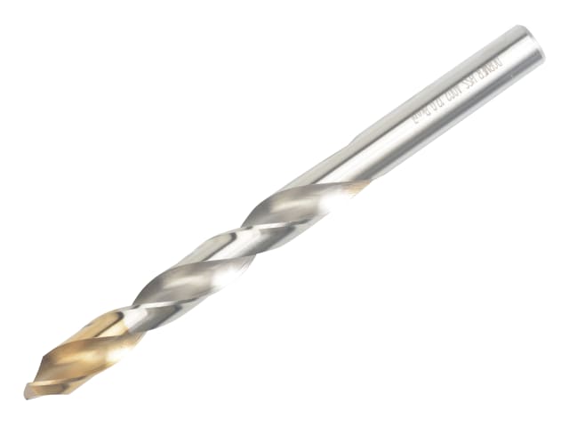 Dormer A002 HSS-TiN Coated Jobber Drill Bit 12mm 151mm Length Steel Plastic