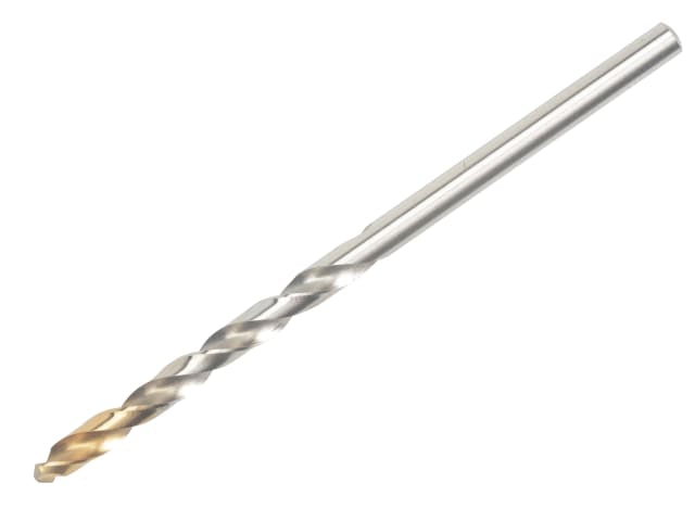 Dormer A002 HSS-TiN Coated Jobber Drill Bit 3.0mm 61mm Overall Length