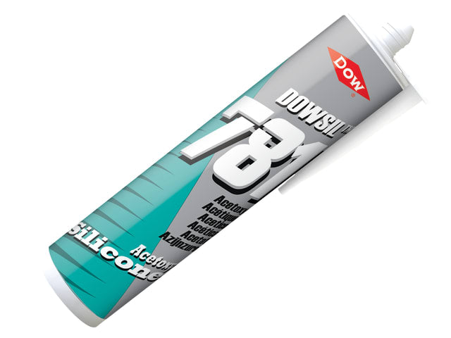Dowsil 781 Silicone Sealant White 310ml Excellent Adhesion WRAS Approved