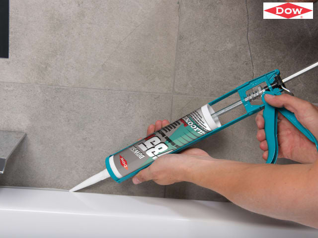 Dowsil 785N Silicone Sealant White 310ml Neutral Curing Fungicide Flexible
