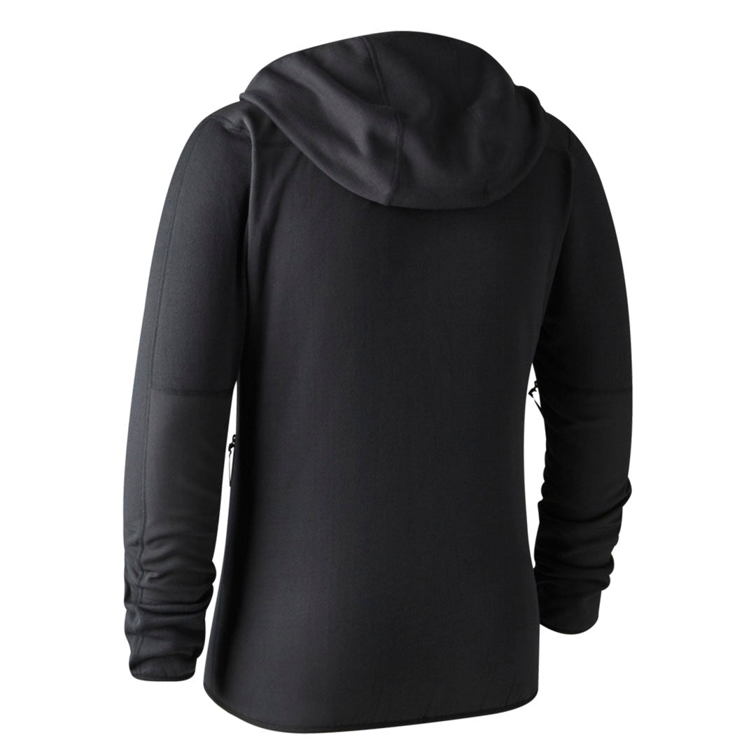 Deerhunter Men's Insulated Sweat Jacket with Hood and Ventilation Zippers