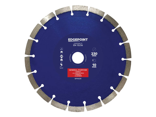 EdgePoint GP10230 230mm General-Purpose Diamond Blade for Building Materials