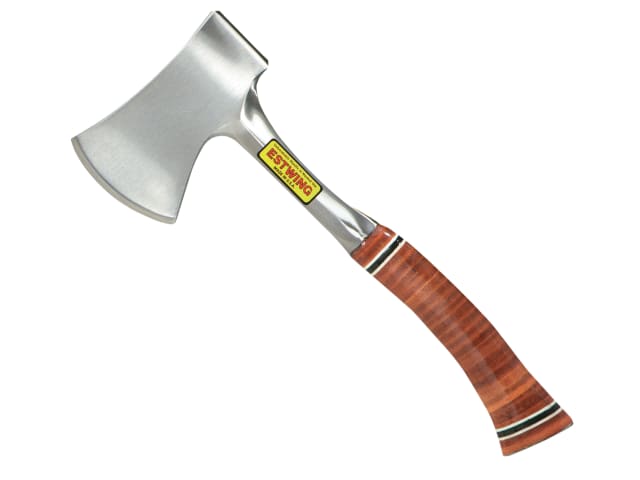 Estwing E24A Sportsman's Axe 3.25" Edge Leather Grip 2lb Forged Steel