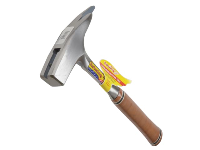 Estwing E239MS Roofer's Pick Hammer Leather Grip Smooth Face 620g Made in USA