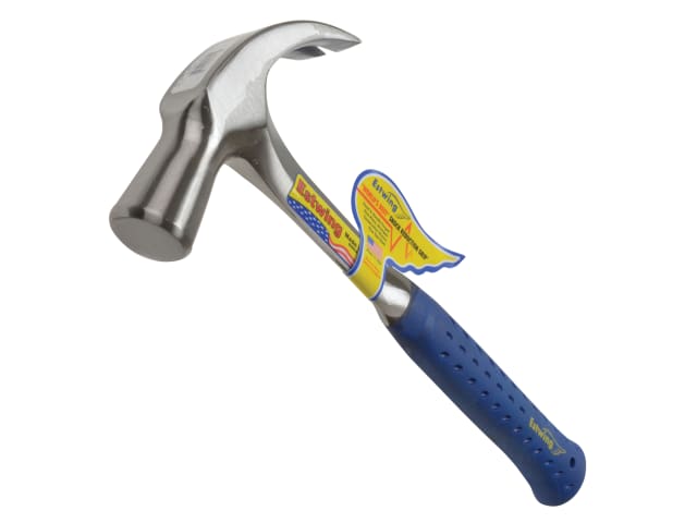 Estwing E3/28C Curved Claw Hammer 680g Vinyl Grip Made in USA 24oz