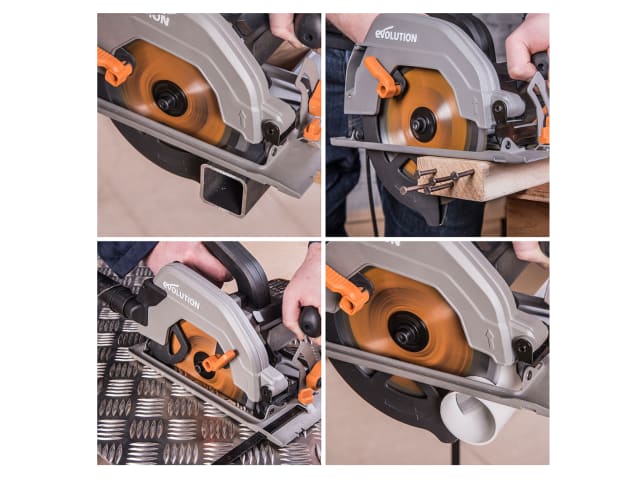 Evolution Multi-Material Saw Blade 165mm 20mm Bore 18 Teeth for Circular Saw