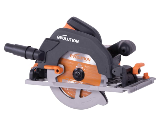 Evolution R185CCSX Circular Track Saw Kit 185mm 1600W 110V Adjustable Depth