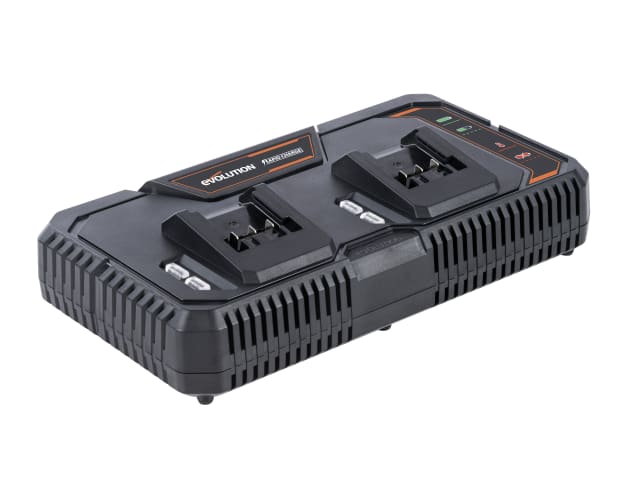 Evolution R18RCH-Li2 Double Dock Rapid Charger 18V Li-ion Twin Port
