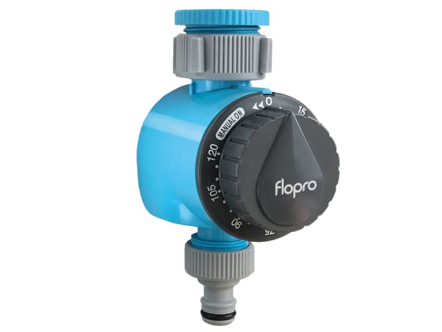 Flopro Mechanical Timer for Automatic Garden Watering 120 Min Manual Override