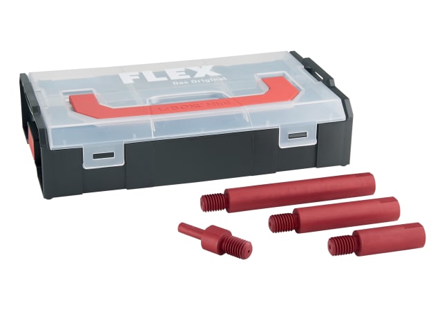Flex Power Tools EXS M14 Rotary Polisher Extension Set with Mini L-BOXX Case