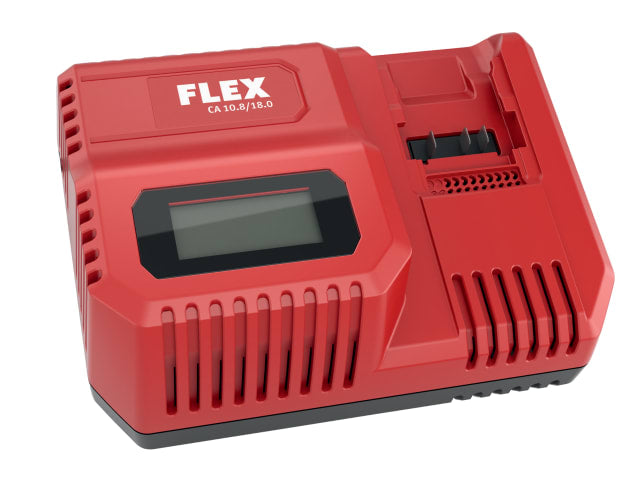 Flex Power Tools Rapid Charger 10.8V 18V LCD Display Battery Cooler 40min Charge
