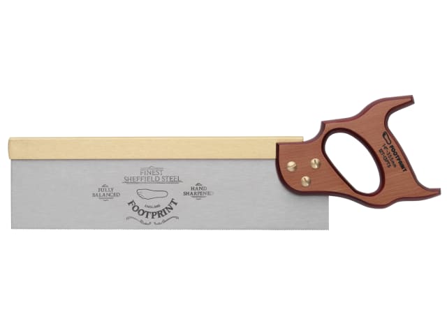 Footprint 256 Brass Back Tenon Saw 300mm 12in 13 TPI High Quality Steel