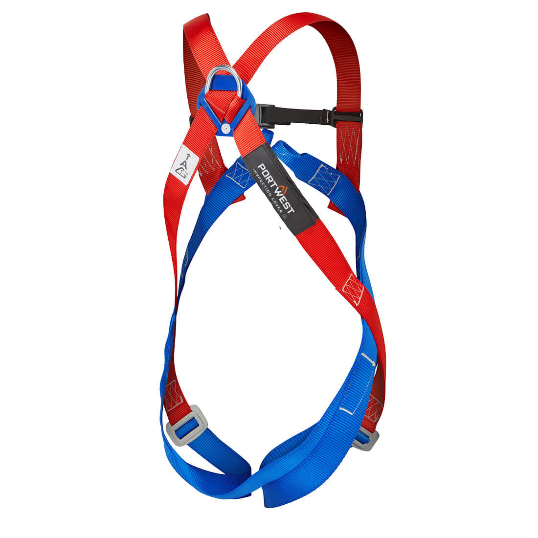 Portwest Lightweight 2 Point Safety Harness with D-Ring and Chest Loops