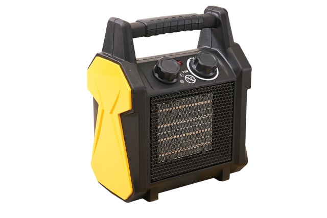 Faithfull Power Plus 2kW Ceramic Fan Heater with Thermostat & Safety Features