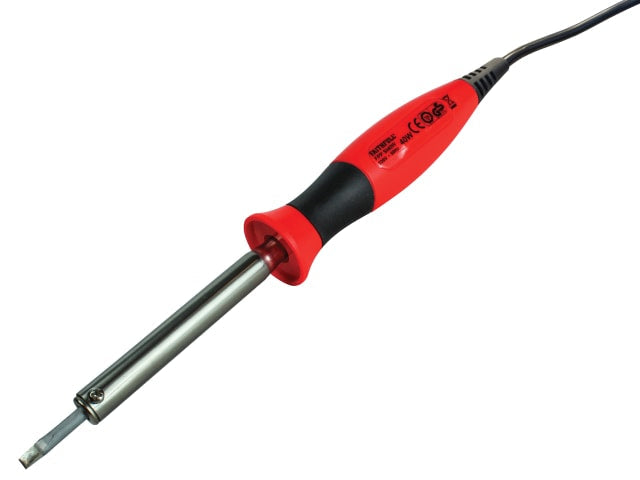 Faithfull Power Plus 40W Soldering Iron 240V Lightweight with Heat-Resis. Handle