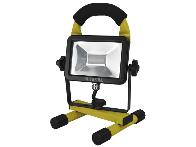 Faithfull Power Plus 10W SMD LED Pod Flood Light 900 Lumens 240V IP65