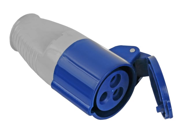 Faithfull Power Plus 16A Weatherproof Socket with Brass Connections 240V