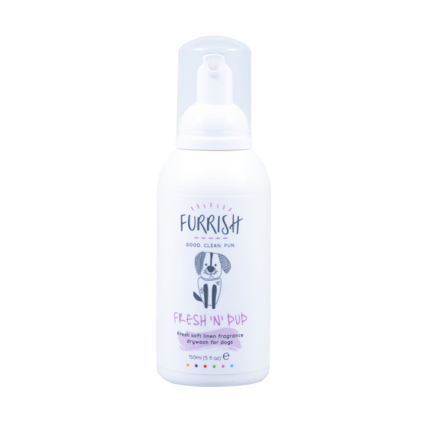 Furrish Fresh 'N' Pup Drywash Cleansing Conditioner for Healthy Coat
