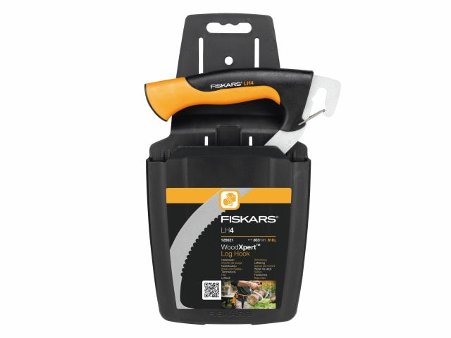 Fiskars WoodXpert Log Hook with Ergonomic Grip and Holster for Easy Storage