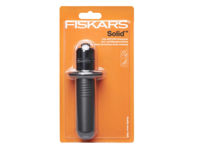 Fiskars Solid Axe and Knife Sharpener for Optimal Blade Edge Restoration