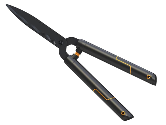 Fiskars HS22 Hedge Shears Wavy Blade Comfortable Handles 580mm 0.71kg