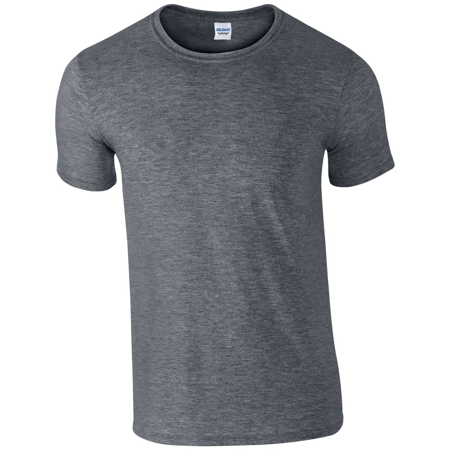 Gildan Softstyle Adult Ringspun T-Shirt Dark Heather Lightweight Euro Fit