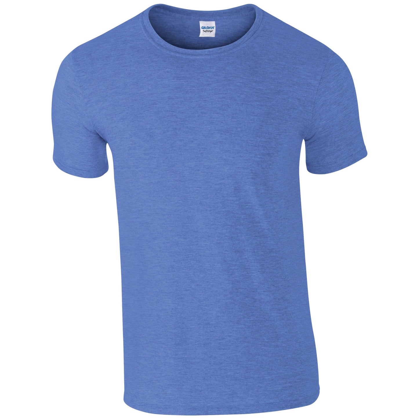 Gildan Softstyle Adult Ringspun T-Shirt Heather Royal Lightweight Euro Fit