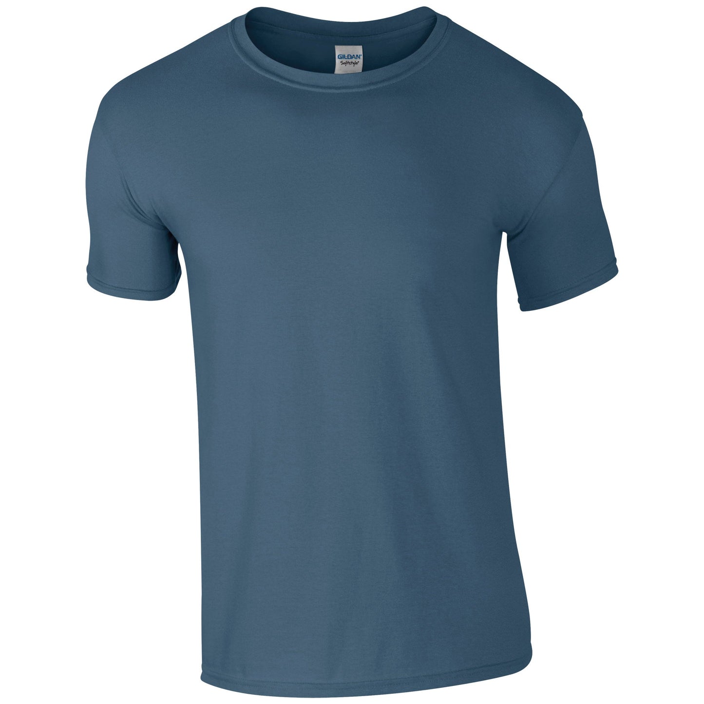 Gildan Softstyle Adult Ringspun T-Shirt Indigo Blue Lightweight Euro Fit