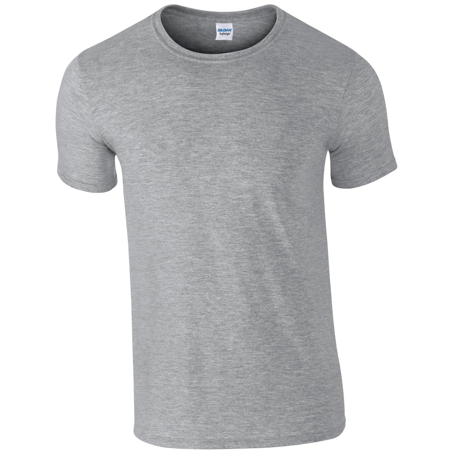 Gildan Softstyle Adult Ringspun T-Shirt RS Sports Grey Lightweight Fitted Tee