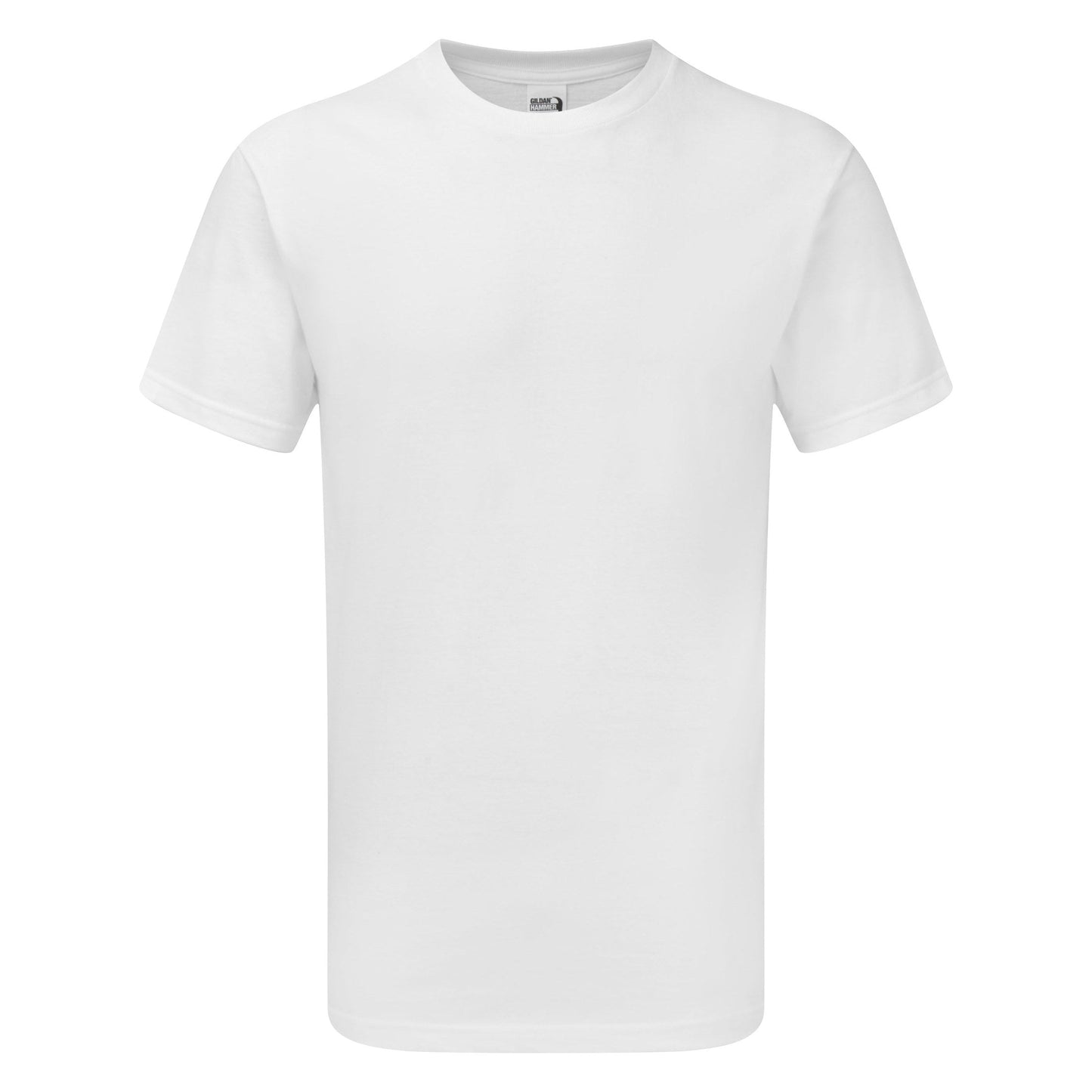 Gildan Hammer Adult T-Shirt White Combed Ringspun Cotton Classic Fit S-5XL