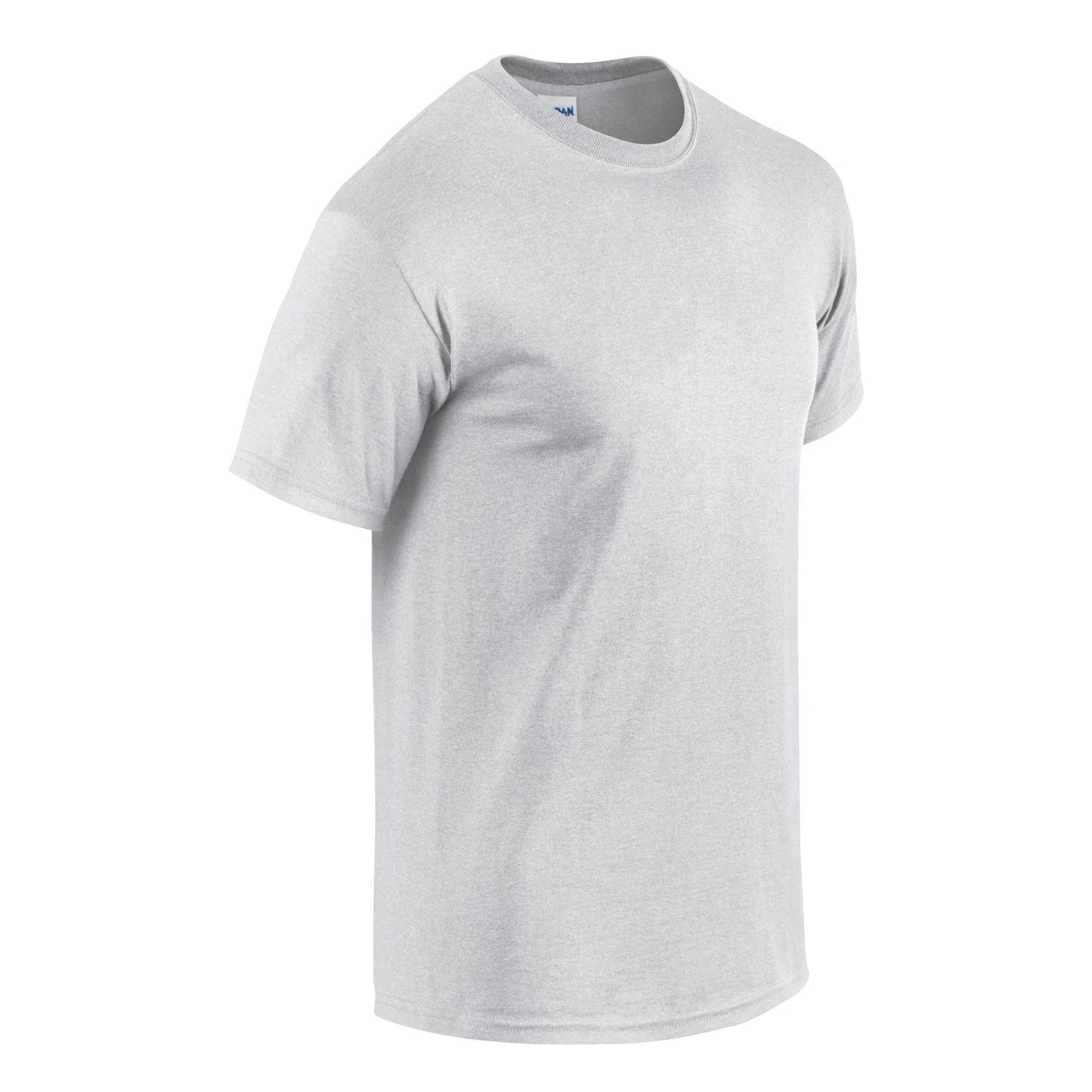 Gildan Heavy Cotton Adult T-Shirt Ash 100% Cotton Pre-Shrunk Soft Tee